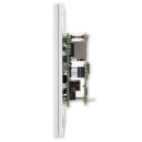 AMX FG5793-01-WH AMX MET-6NE Metreau 6-Button Ethernet Keypad with Navigation, White