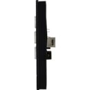 AMX FG5793-06P-BL 6-Button Massio Keypad, Portrait, Black