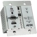 AMX FGN1115-WP-BL AMX NMX-ENC-N1115-WP Decor Style Wall plate Encoder with KVM, Black