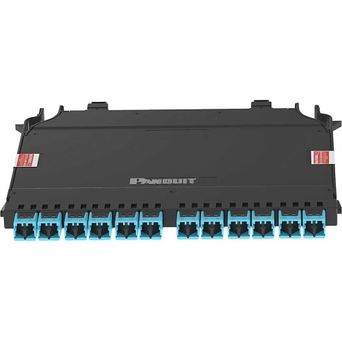 Panduit FHCSA-24-10U HD Flex Cassette, 2 MPO to 12 Duplex LC