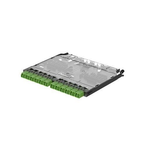 Panduit FHS9N-24-LAP 24-Fiber OS2 HD Flex LC/APC Splice Cassette