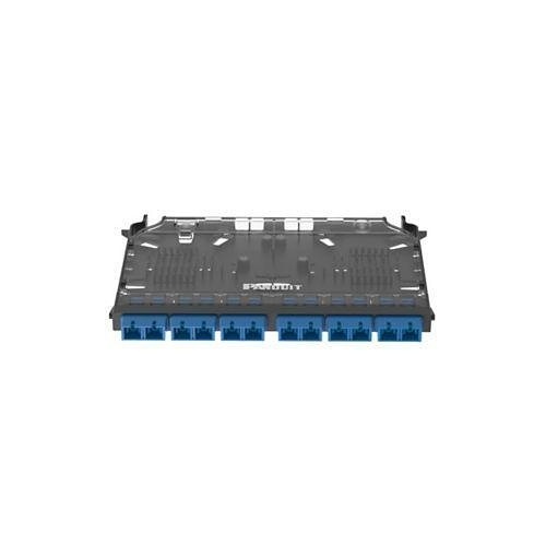 Panduit FHSZA-12-03P 12-Fiber OM4 HD Flex SC Splice Cassette Loaded