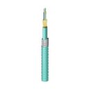 Belden FI3D006F9 Fiber Optic Cable, OM3, 6-Fiber, Riser-Rated Aqua Jacket