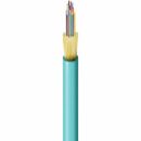 Belden FI3D024R9 FX Series 24-Fibers OM3 Fiber Riser Cable, FT4, OFNR, Indoor, Reel, Blue