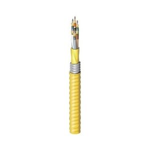 Belden FI3D096AK Fiber Optic Cable, 96 Fibers, Indoor OM3 Tight Buffer, Aqua