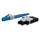 Panduit FLCSLT9SOCU9BU Fiber LC-UPC Splice-On Connector for 250, Blue