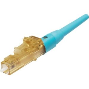 Panduit FLCSMCXAQY OptiCam LC Simplex Connector, OM3 OM4 OM5, Aqua