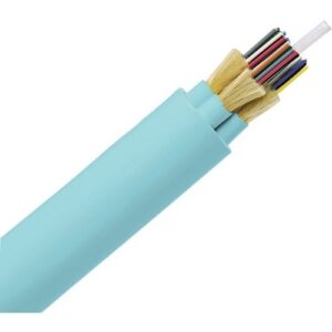 Panduit FODRX48Y 48-Fiber Indoor Distribution Cable, 50Mu, OM3, Riser, Aqua