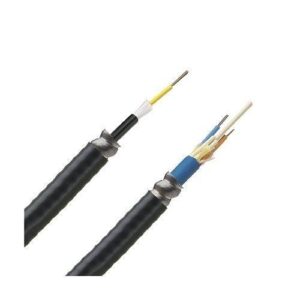 Panduit FOMRZ24Y 24-Fiber Indoor / Outdoor Armored Stranded Cable, OM4, 50Mu