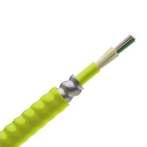 Panduit FOPPW12Y 12-Fiber Indoor Armored Cable, OM5, 50Mu