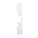 Adams Rite FPK7410-628 FPK7410 7400 Series Faceplate Kit for 7400A Electric Strike Body, Clear Anodized