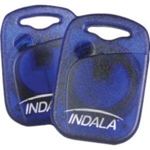 HID FPKEY-SSSS-0000 HID FPKEY-SSSS FlexKey Proximity Keytag with Indala Logo, Not Programmed, Low Frequency 125 kHz, Standard Back, Standard Marking Position