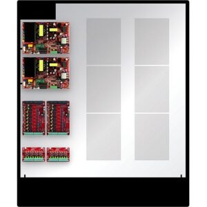 LifeSafety Power FPO150/150-2C8P2D8PE8M Power Supply Board, 300W, Dual Voltage, 16 Lock, 16 AUX, E8M Enclosure
