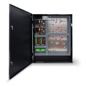 LifeSafety Power FPO150/250-2C82D8E8A AMAG ProWire 16-Door Wired, 12A/12V and 10A/24V, 16 Lock, 16 AUX, E8A Enclosure