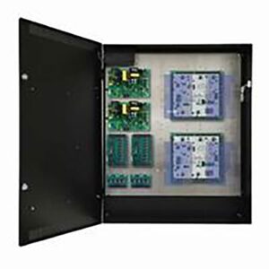 LifeSafety Power FPO150/250-2C8P2D8PE8A AMAG 16-Door Access Control Power Supply with Indoor Enclosure