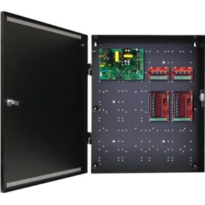 LifeSafety Power FPO150-2C82D8E4 FlexPower 150W, 15 Door Access, 12A/12V or 6A/24V, 16 Lock Outputs, 16 AUX Outputs