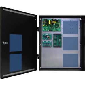 LifeSafety Power FPO150-B100C8D8E4V1 FlexPower VCLASS Unified Access Control Power Supply, 150W, 12 and 24VDC, 8-Doors, 8-Lock, in UL Listed Indoor 20" x 24" x 6.5" Electrical Enclosure