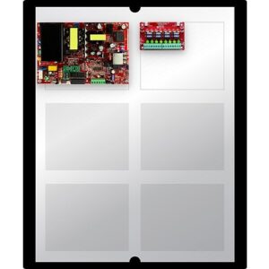 LifeSafety Power FPO150-D8E4M FlexPower MCLASS 150W, 12/24VDC, 16-Door, AUX