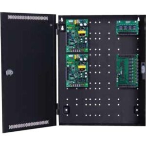 LifeSafety Power FPO75/75-C8D8E2 8-Door 6A 12VDC Lock and AUX Distribution Outputs, 16" x 20" x 4.5" Enclosure
