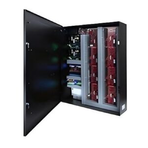 LifeSafety Power FPO75-B100C4D8PE4M Mercury ProWire 4-Door Wired, DV Standard, 2A/12V and 2A/24V, AUX, Lock, E4M Enclosure
