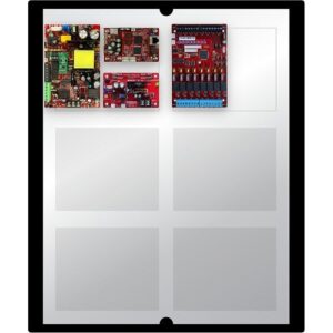 LifeSafety Power FPO75-B100M8NL4E4M FlexPower Unified Power Mercury Security, 2A/12V and 2A/24V, 24" 20" 6.5", Mercury