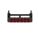 Panduit FQMAP65RD QuickNet Fiber Adapter Panel, SFQ, 6 MPO, Type A, Red