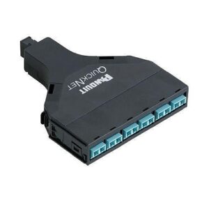 Panduit FQXO-12-10AS 12-Fiber QuickNet SFQ MPO-LC Cassette, OM3, Method A