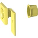 Panduit FR1.5IDELYL 1-Port Spillout Side Exit Fitting