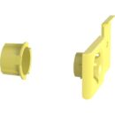 Panduit FR1.5IDELYL 1-Port Spillout Side Exit Fitting