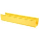 Panduit FR4X4YL6 6' 4x4 PVC Channel, 6-Pack, Yellow