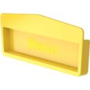 Panduit FREC12X4LYL Cable Management Fitting End Cap, 12" x 4" (300mm x 100mm)