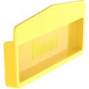 Panduit FREC12X4LYL Cable Management Fitting End Cap, 12" x 4" (300mm x 100mm)