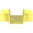 Panduit FRFWC6X4LYL 4-Way Cross Fitting, 6" x 4" (150mm x 100mm), Cable Management