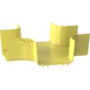 Panduit FRFWC6X4LYL 4-Way Cross Fitting, 6" x 4" (150mm x 100mm), Cable Management