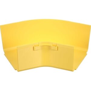 Panduit FRH456X4LYL 45° Horizontal Angle Fitting for Cable Management, 6" x 4"