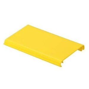 Panduit FRHC4YL6 6' PVC 30 to 90Ëš Snap-On Hinged Cover for FR4X4YL6, 6-Pack, Yellow