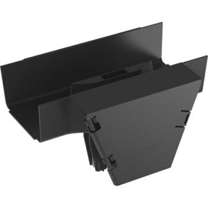 Panduit FRVT6X4LBL Fitting Vertical Tee with Hinged Door