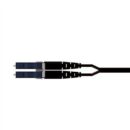 Panduit FS2EPKFKFNFM015 Fiber Optic Patch Cord, OM4+ 2-Fiber 1.6mm PC OFNP Line Card1 Key, 15m