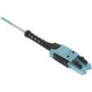 Panduit FS2RPU1U1NNM002 Fiber Optic Patch Cord, OM4+ 2-Fiber 2mm PC OFNP Line Card1 Uniboot, 2m