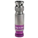 West Penn FSNS11QHBNC-25 PROSNS RG11 Quad BNC Connectors, 25-Pack