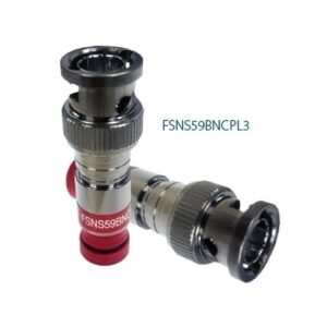 Belden FSNS59BNCPL325 PROSNS RG59 BNC Plenum Connectors, 25-Pack