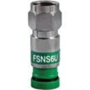 West Penn FSNS59U-25 ProSNS RG-59 Coax Compression F-Connector, 25 -Pack