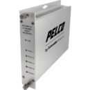 Pelco FTV40M1ST 4-Channel Video Fiber Transmitter, ST Connector