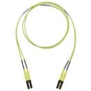 Panduit FW2ERLNSNSNM001 Fiber Optic Patch Cord, OM5 2-Fiber 1.6mm PC OFNR Line Card1 Duplex/Silver Coated Copper Duplex, Standard, 1m
