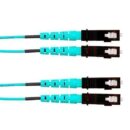 Panduit FX23LSNSNSNM001 Fiber Optic Patch Cable, OM3, 2F, 3mm, PC LSZH Silver Coated Copper DUP for Optimal Performance