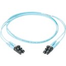 Panduit FX23RSNSNSNM001 Fiber Optic Patch Cable, OM3, 2F, 3mm, PC OFNR Silver Coated Copper DUP Standard
