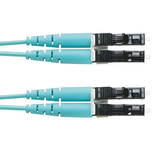 Panduit FX2ELLNLNSNM012 Fiber Optic Patch Cord, OM3 2-Fiber 1.6mm PC LSZH Line Card1 Duplex/Line Card1 Duplex, Standard, 12m
