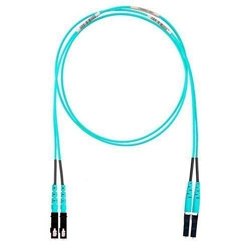 Panduit FX2ELLNSNSNM008 Fiber Optic Patch Cord, OM3 2-Fiber 1.6mm PC LSZH Line Card1 Duplex/Silver Coated Copper Duplex, Standard, 8m
