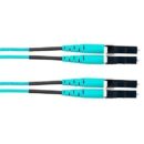 Panduit FX2ERLNLNSNM004 Fiber Optic Patch Cord, OM3 2-Fiber 1.6mm PC OFNR Line Card1 Duplex/Line Card1 Duplex, Standard, 4m