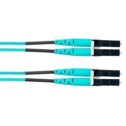 Panduit FX2ERLNLNSNM010 Fiber Optic Patch Cord, OM3 2-Fiber 1.6mm PC OFNR Line Card1 Duplex/Line Card1 Duplex, Standard, 10m